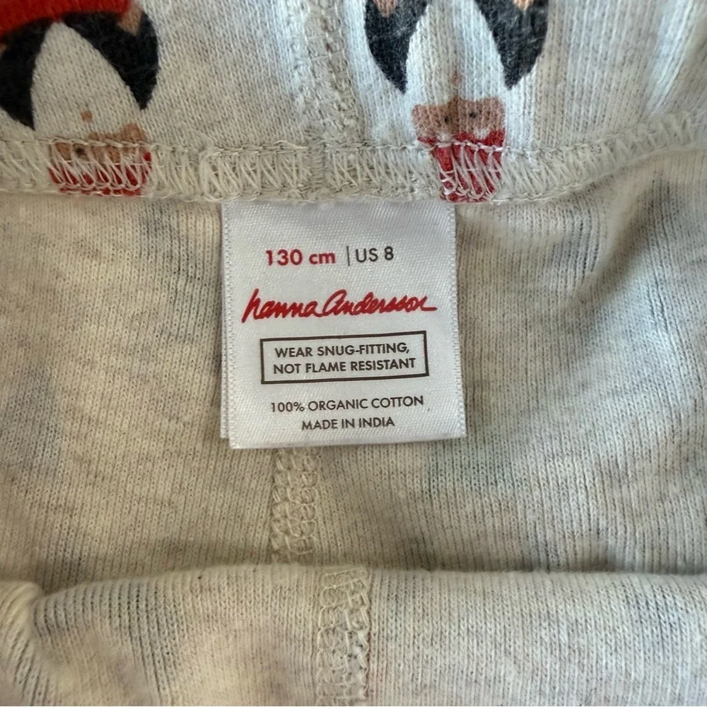 Hanna Andersson Gnome Pajama Set Size 8
